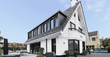 Dakkapel met plat dak geïnstalleerd door Knipping, renovatieproject