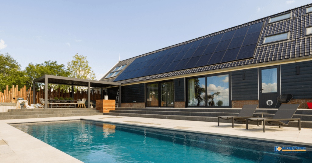 Knipping kozijnen zwembad