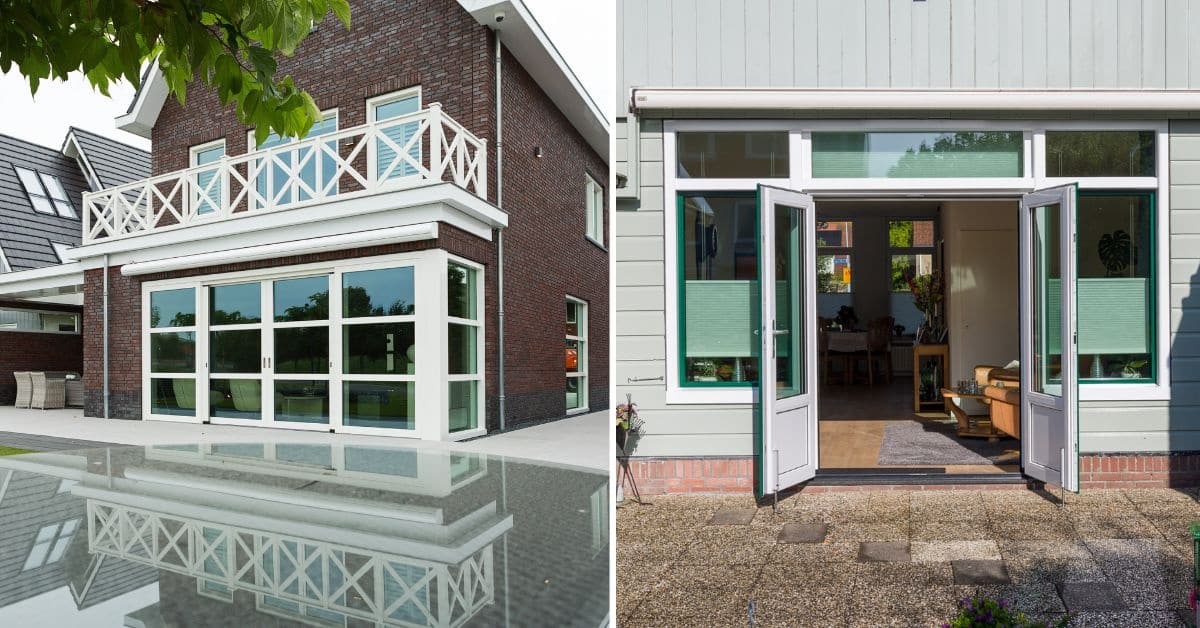 tuindeuren of een schuifpui