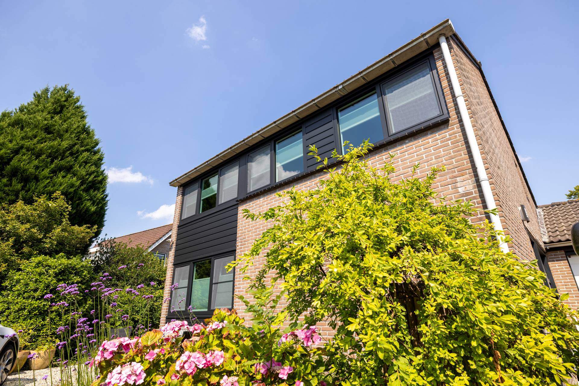 na situatie van houten naar kunststof kozijnen